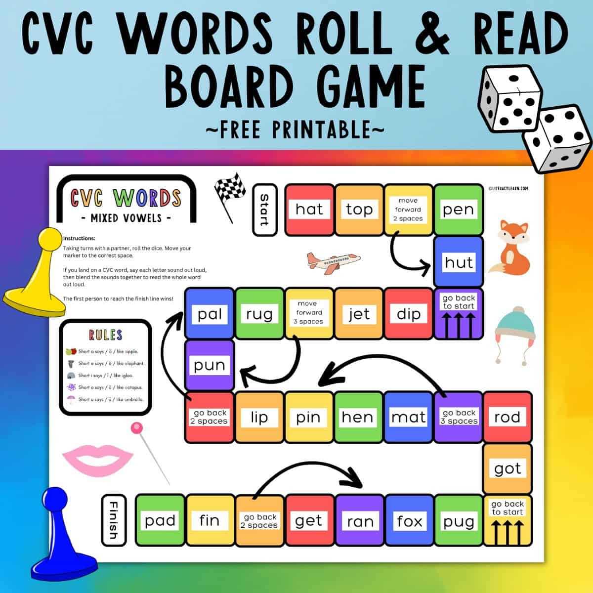 board game printable