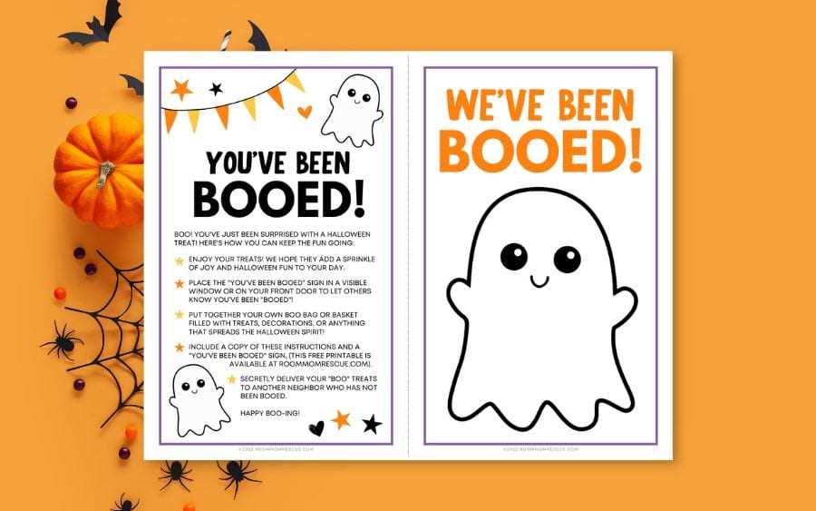 booed printable signs