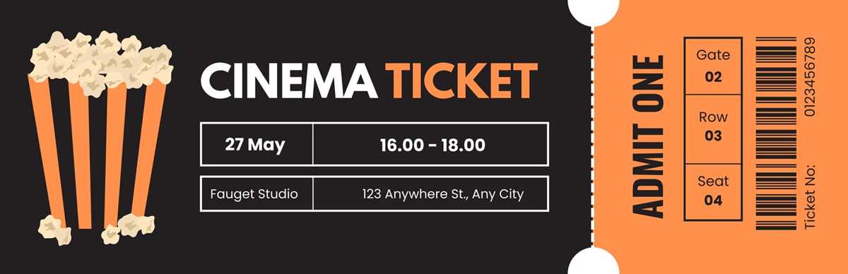 free printable movie tickets