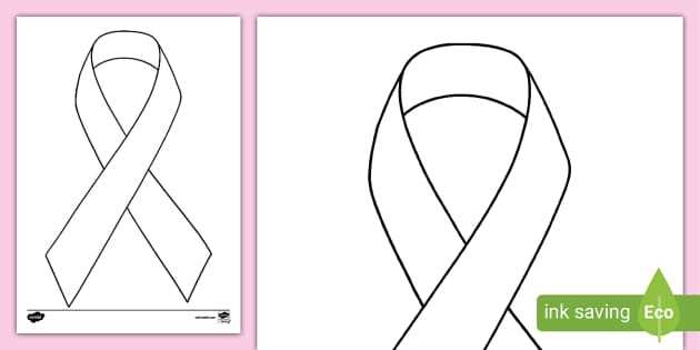 breast cancer ribbon printable