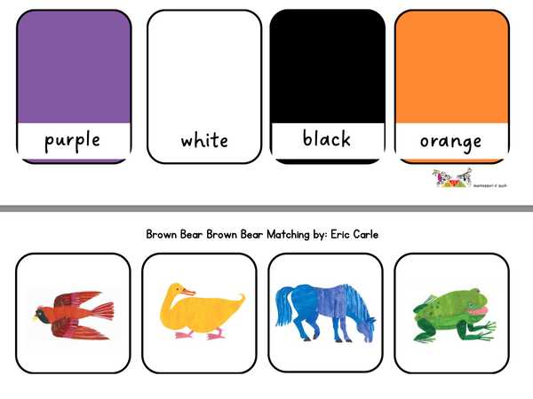 brown brown bear printables