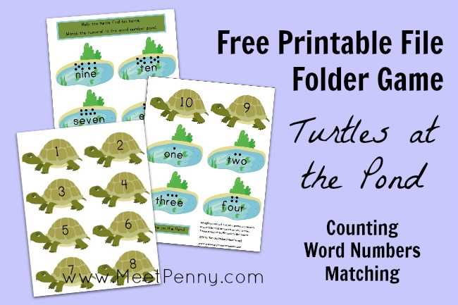 printable folder games