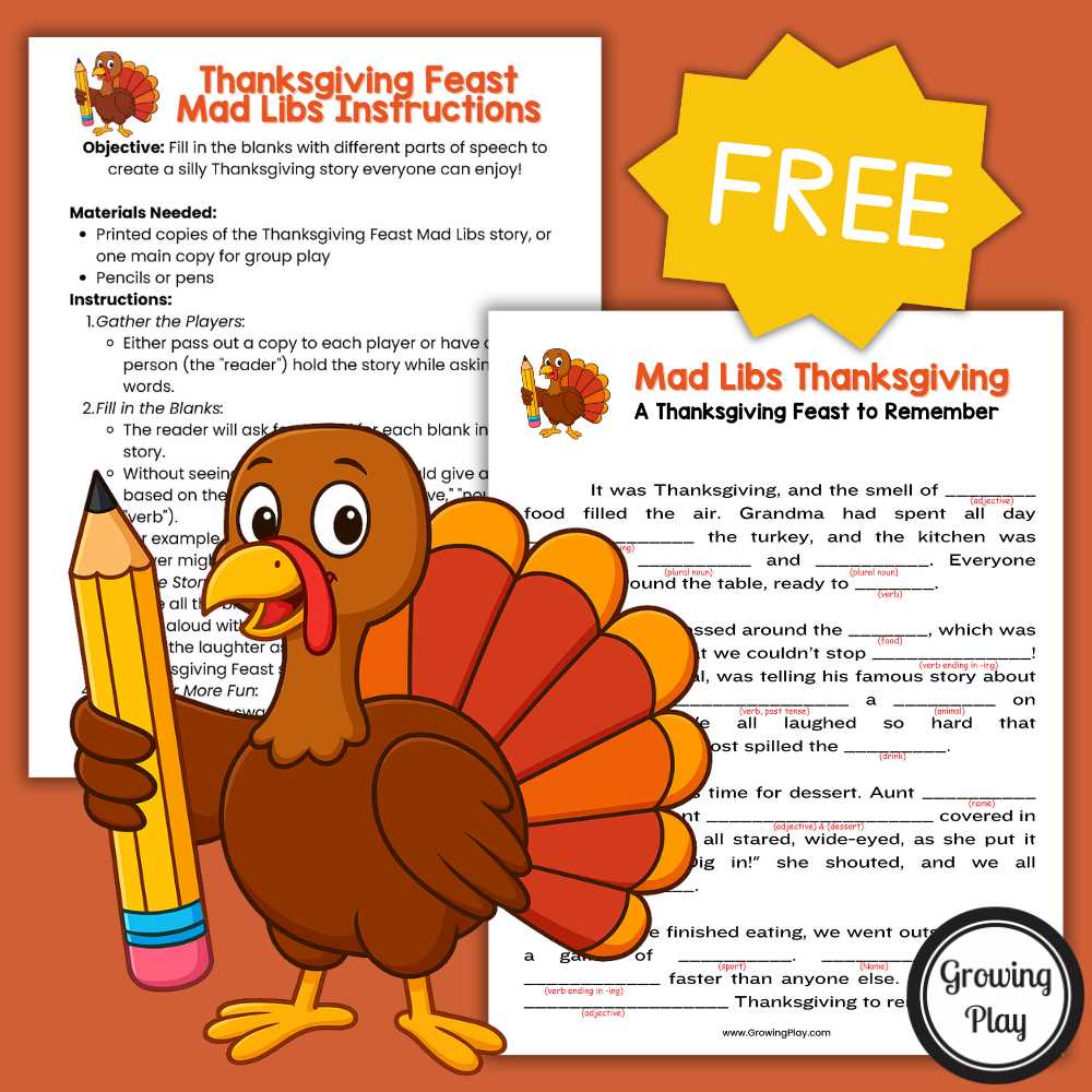 free mad libs printable worksheets