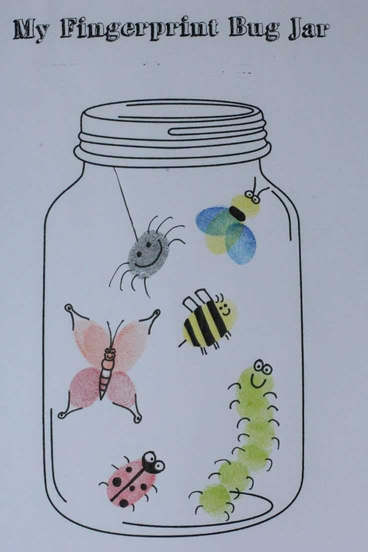 bug jar printable free