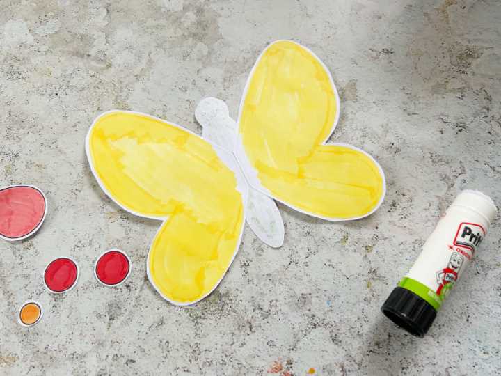 build a butterfly printable