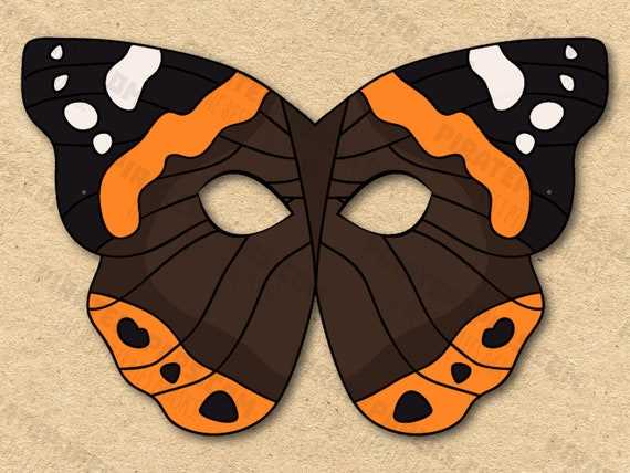 butterfly mask printable