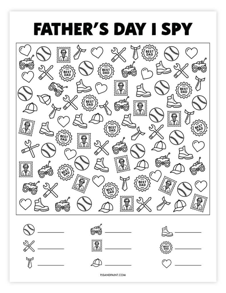free printable fathers day