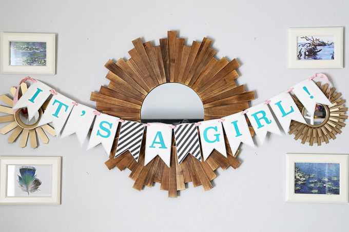 letter banner printable