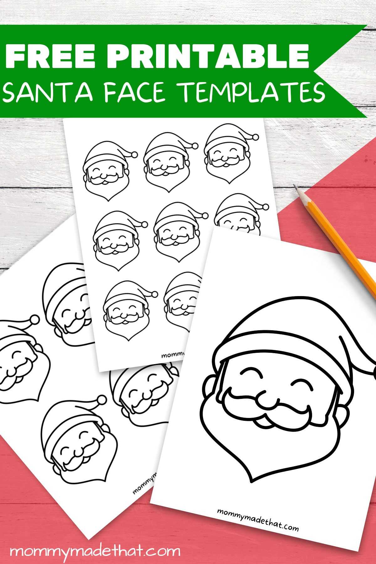 printable santa claus template