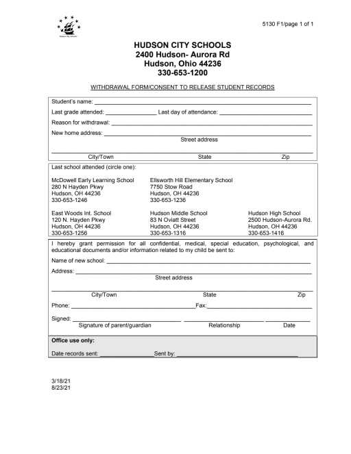 hermiston school district enrollment printable form