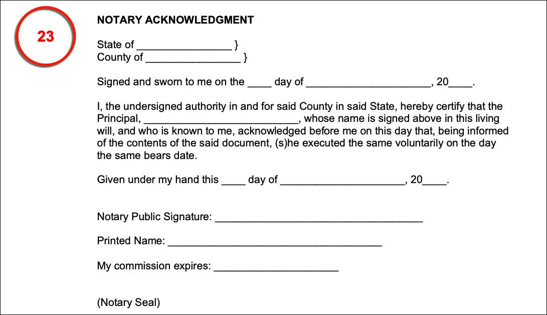 free printable advance directive form washington state