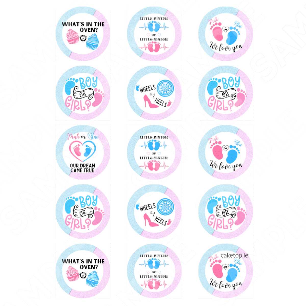 cake toppers printable