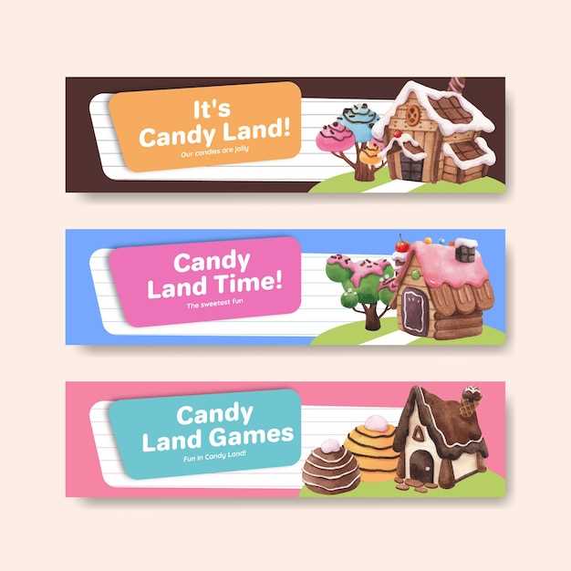 candyland signs printable