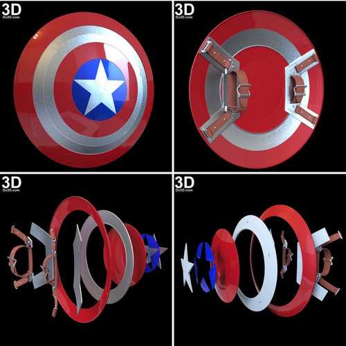 captain america shield printable