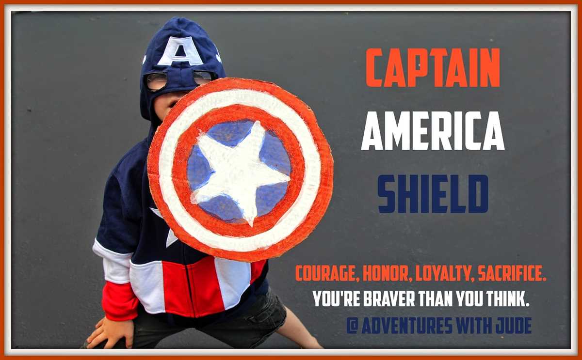 captain america shield printable