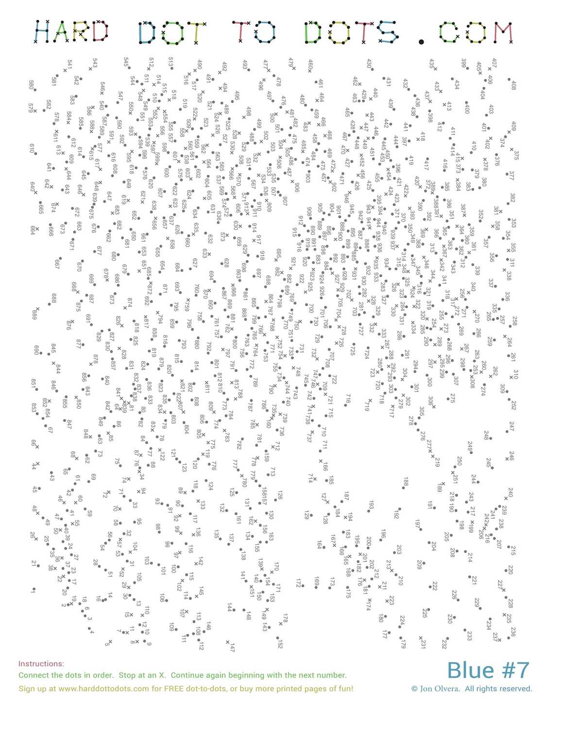 dot to dot printables