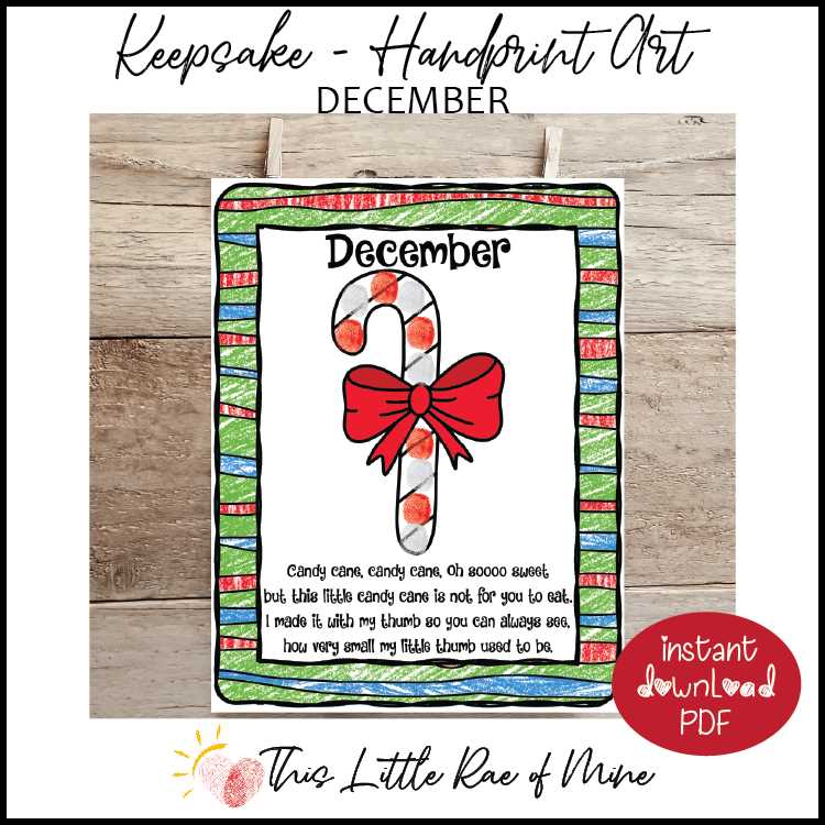 candy cane story printable free