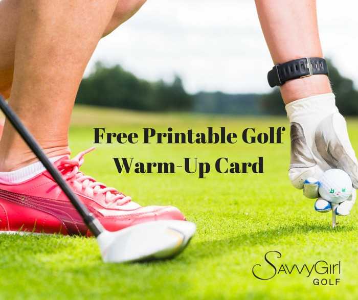 printable golf stretches
