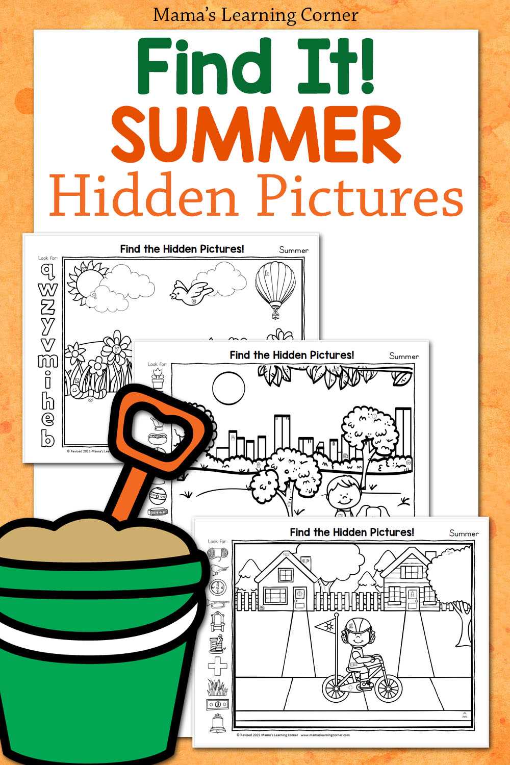 hidden pictures printables