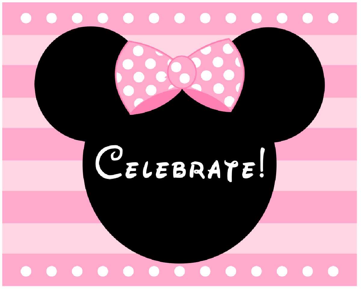 printable minnie mouse template