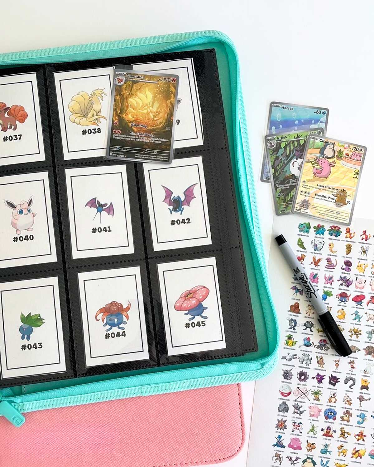 pokemon binder covers printable