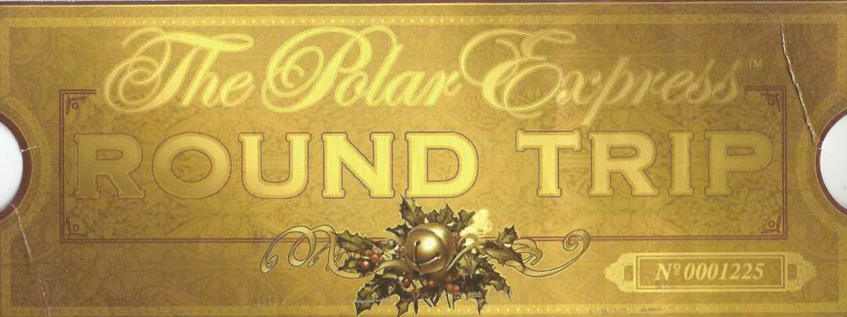 free polar express printable tickets