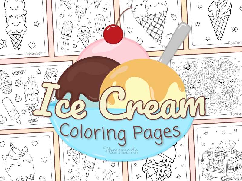 ice cream free printables