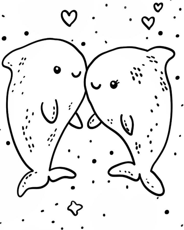 free printable coloring pages of dolphins