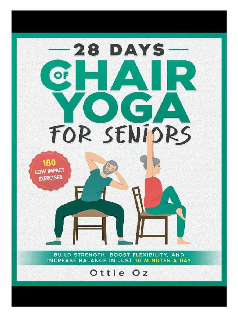 chair exercises for seniors free printable