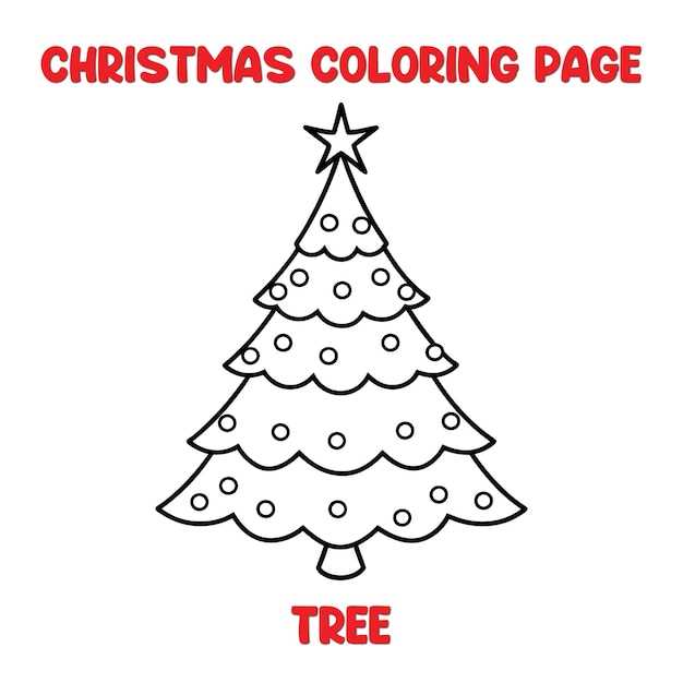 christmas coloring page printable