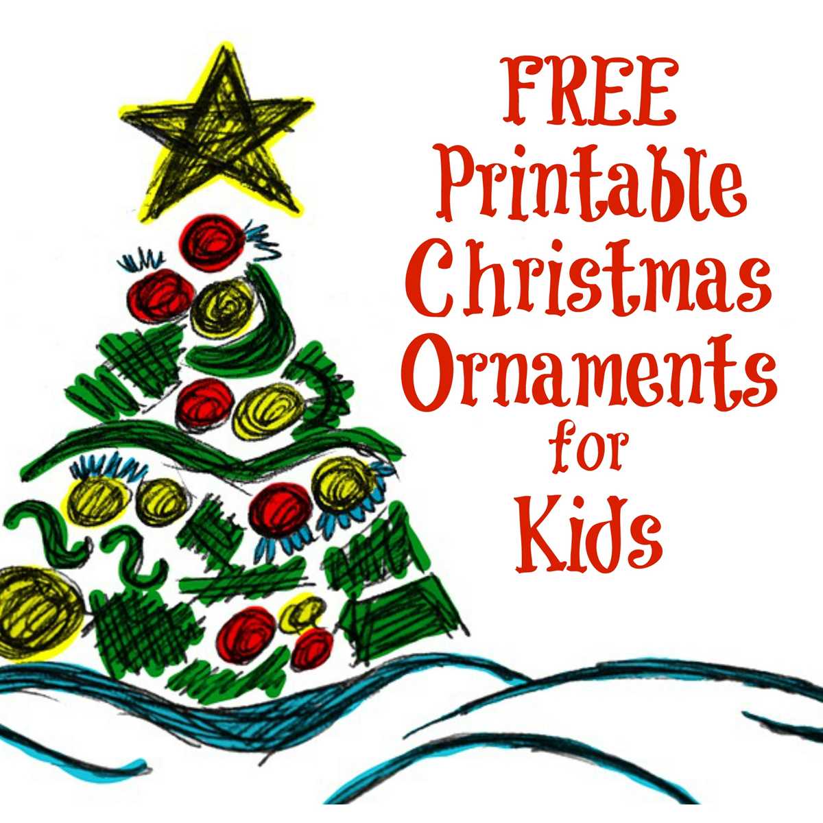 christmas decorations printable free