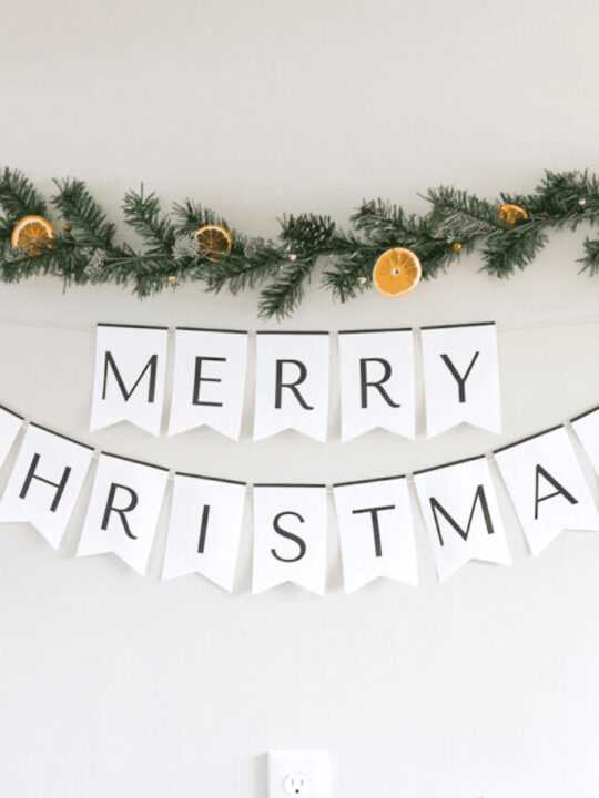 christmas decorations printable free