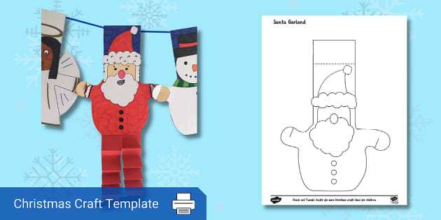 christmas paper craft printables
