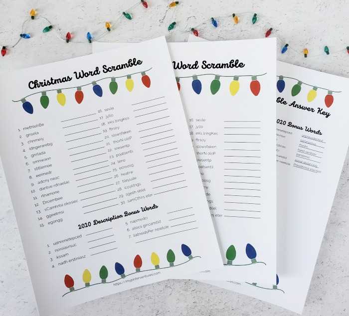 christmas printable free games