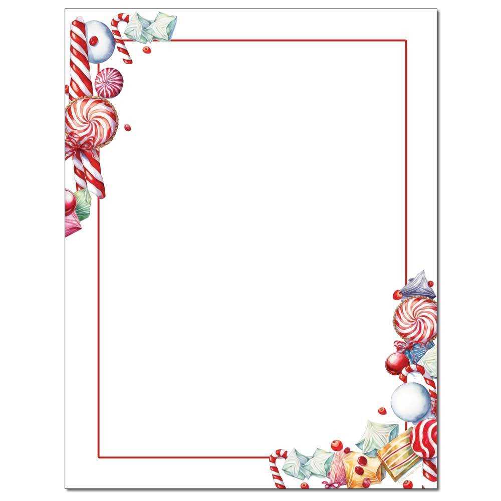 christmas printable stationery