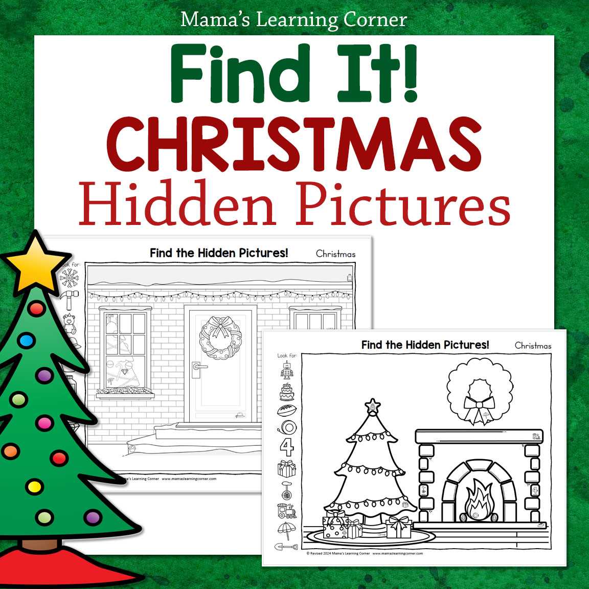 christmas workbook printables free