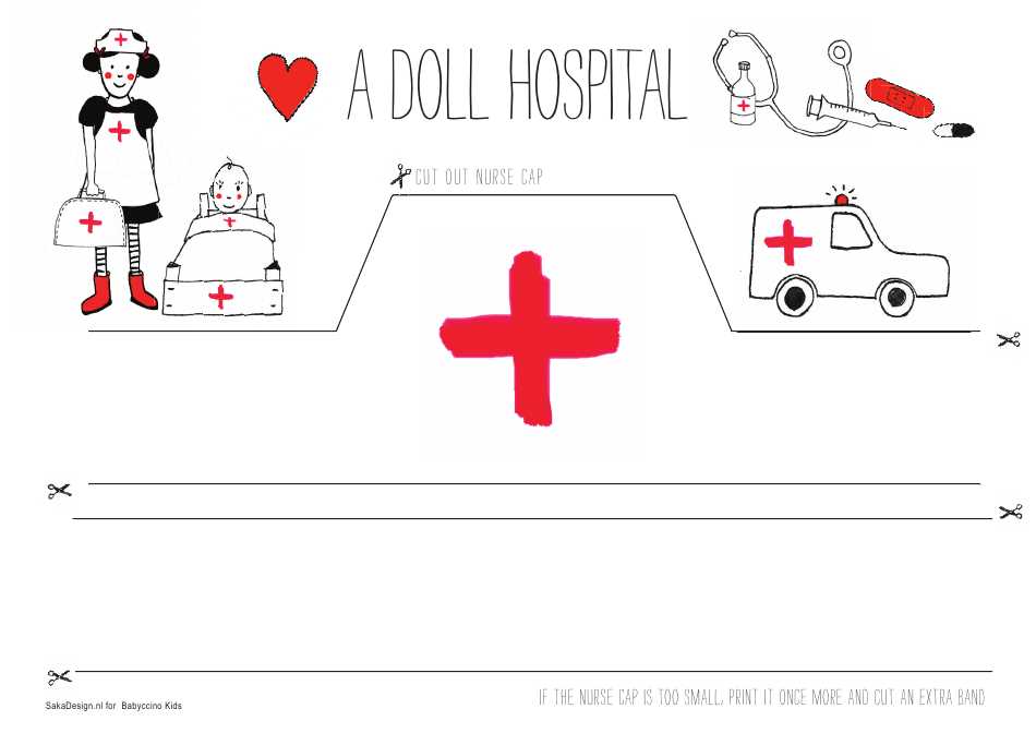 nurse hat printable