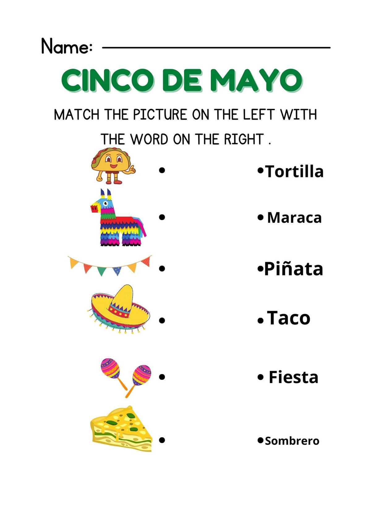 cinco de mayo printable