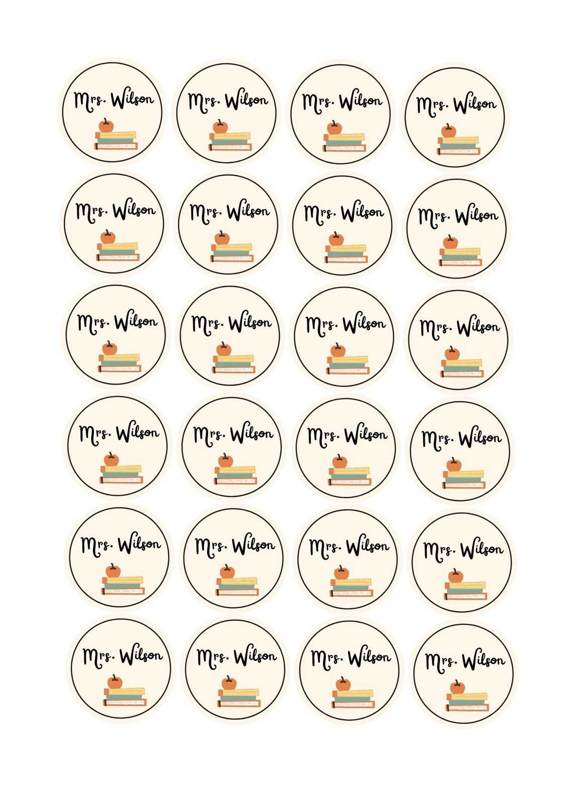 circle labels printable
