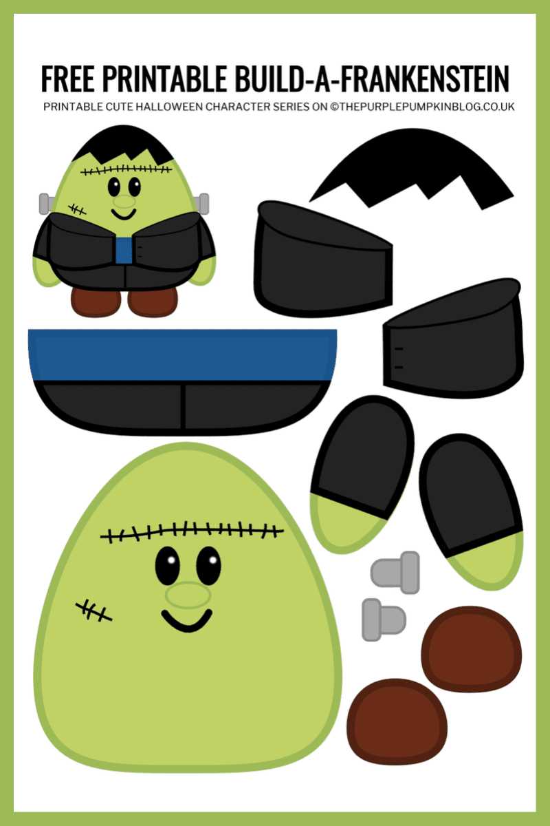 cut out printable halloween crafts