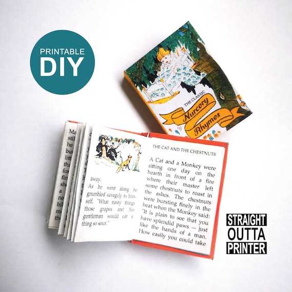 printable mini books