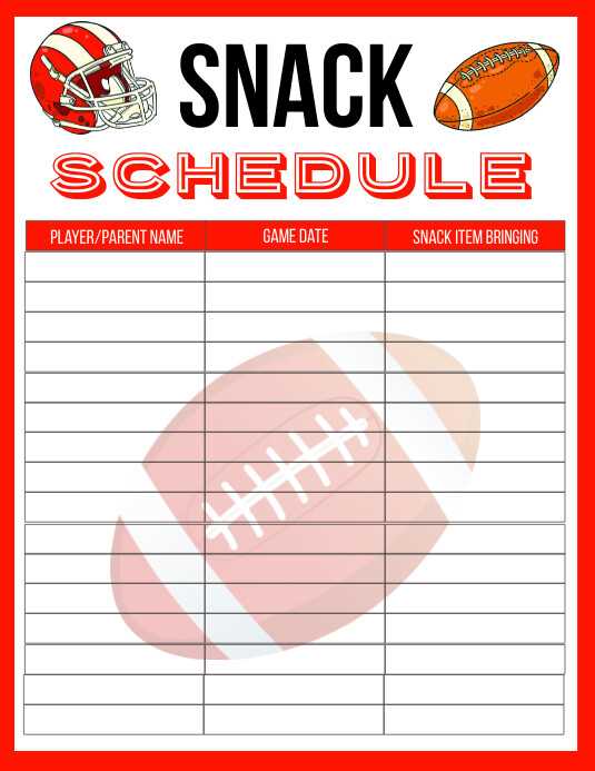 free printable sports schedules
