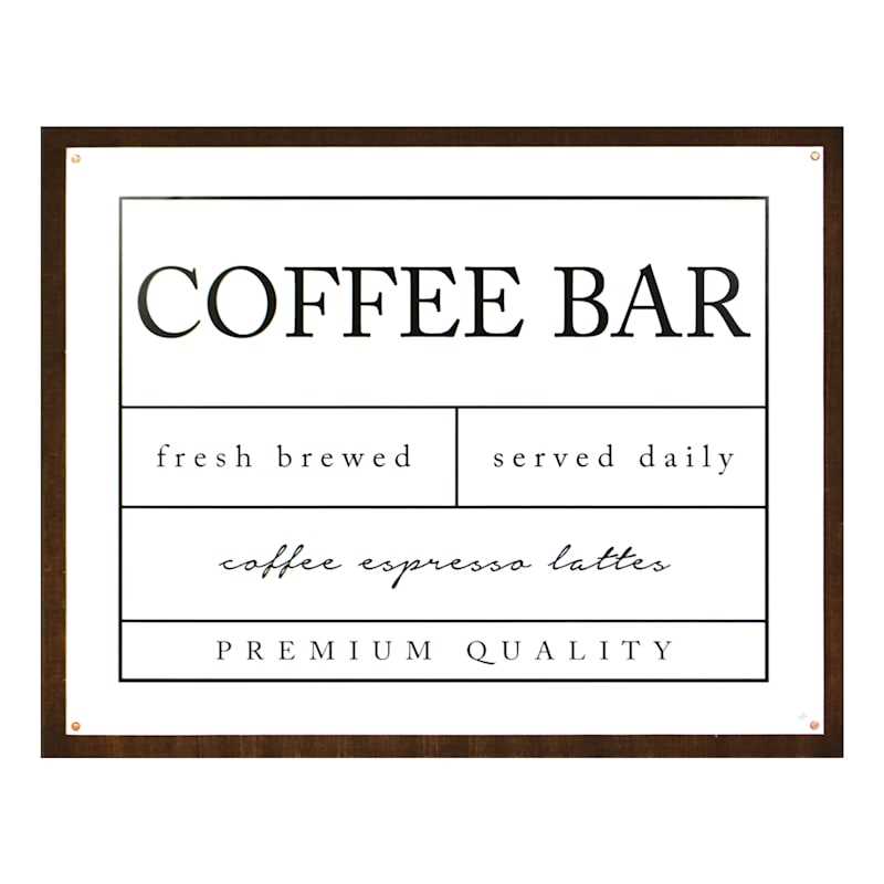 coffee bar sign printable