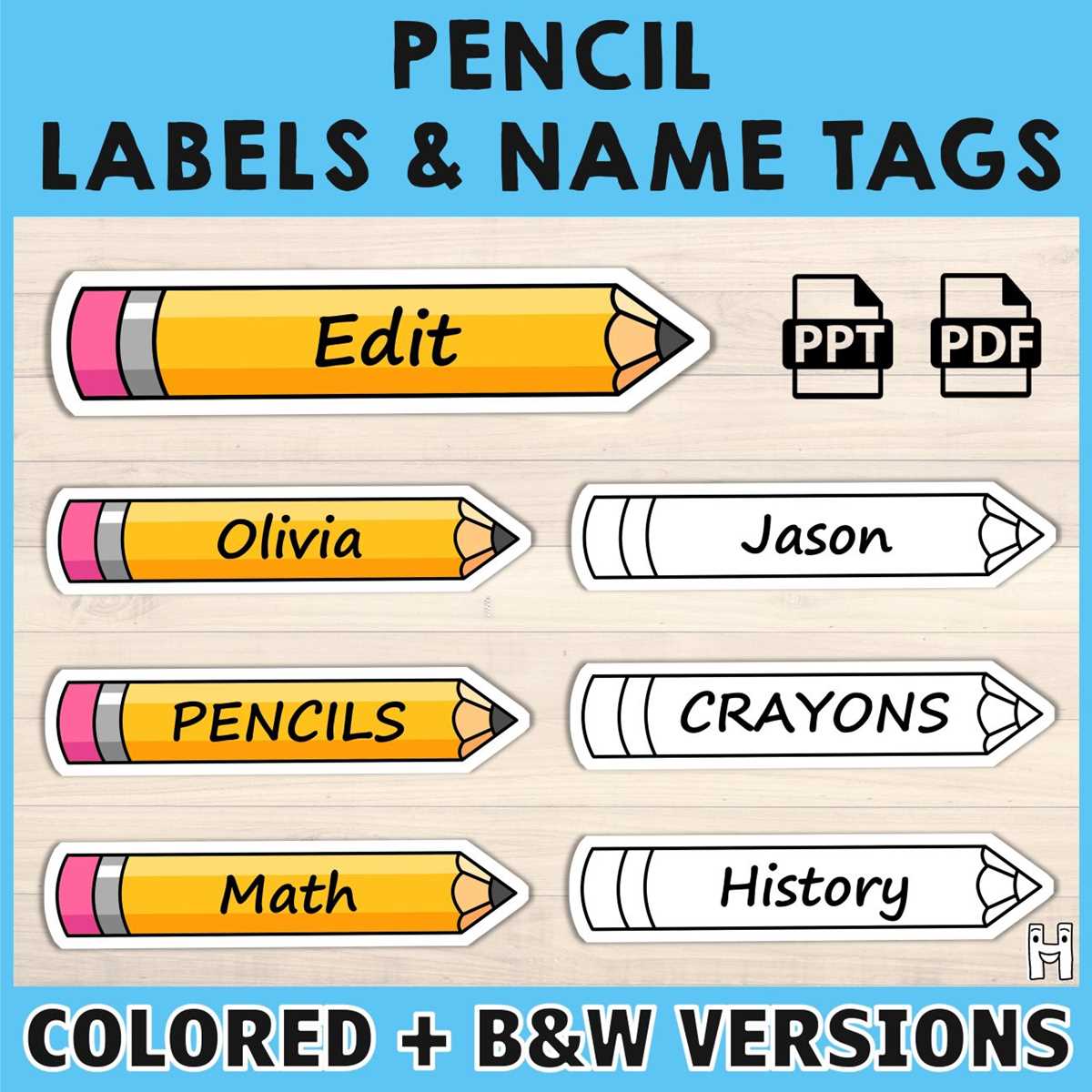 colored printable labels