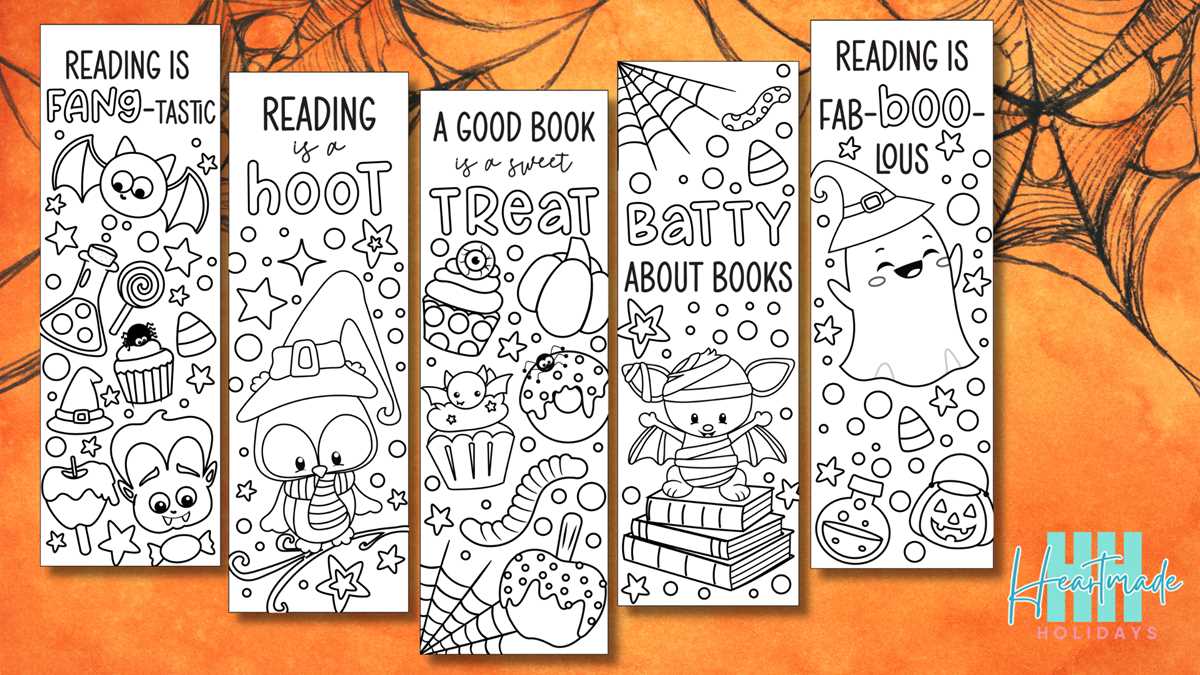 coloring bookmarks printable