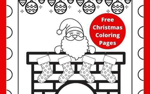 coloring printables christmas
