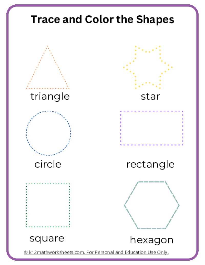 coloring shapes printables