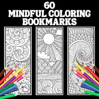 colouring in bookmarks printable