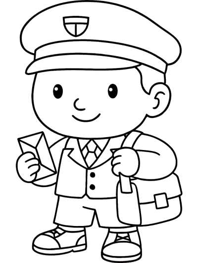 community helpers coloring pages printable