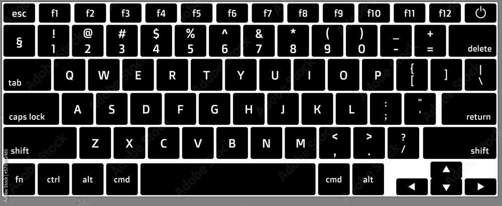 computer keyboard pictures printable